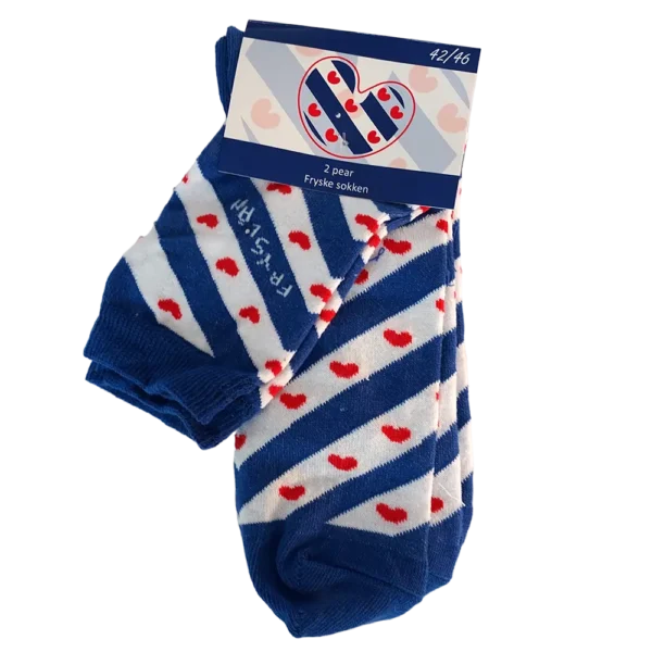 Friese Sokken met Friese Vlag print