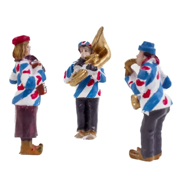 Dickensville  Figuren Blauwhuister dakkapel (set van 3 figuren) - Afbeelding 2